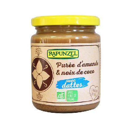 Puree Amande Noix De Coco Dattes 250 G