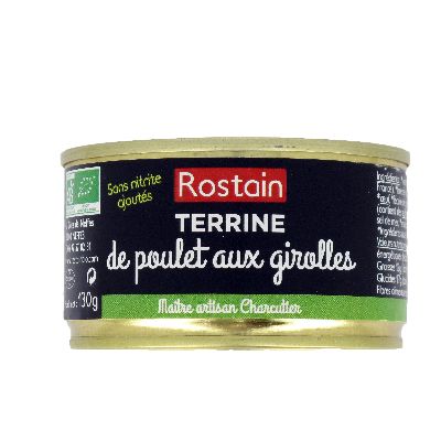 Terrine Poulet Girolles 130g