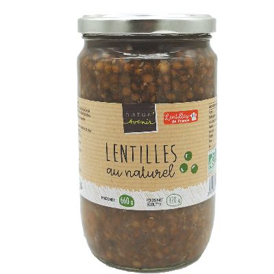 Lentilles Vertes Au Naturel 420 G