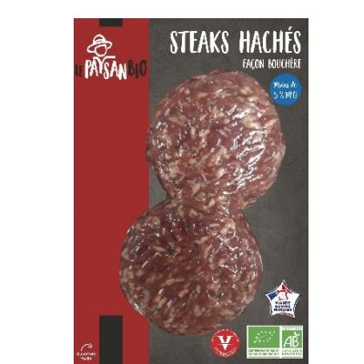 Steak Hache Boeuf 5% 2x125g
